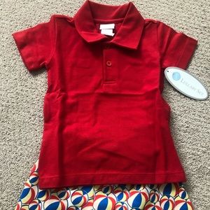NWT Lullaby Set beach ball short set